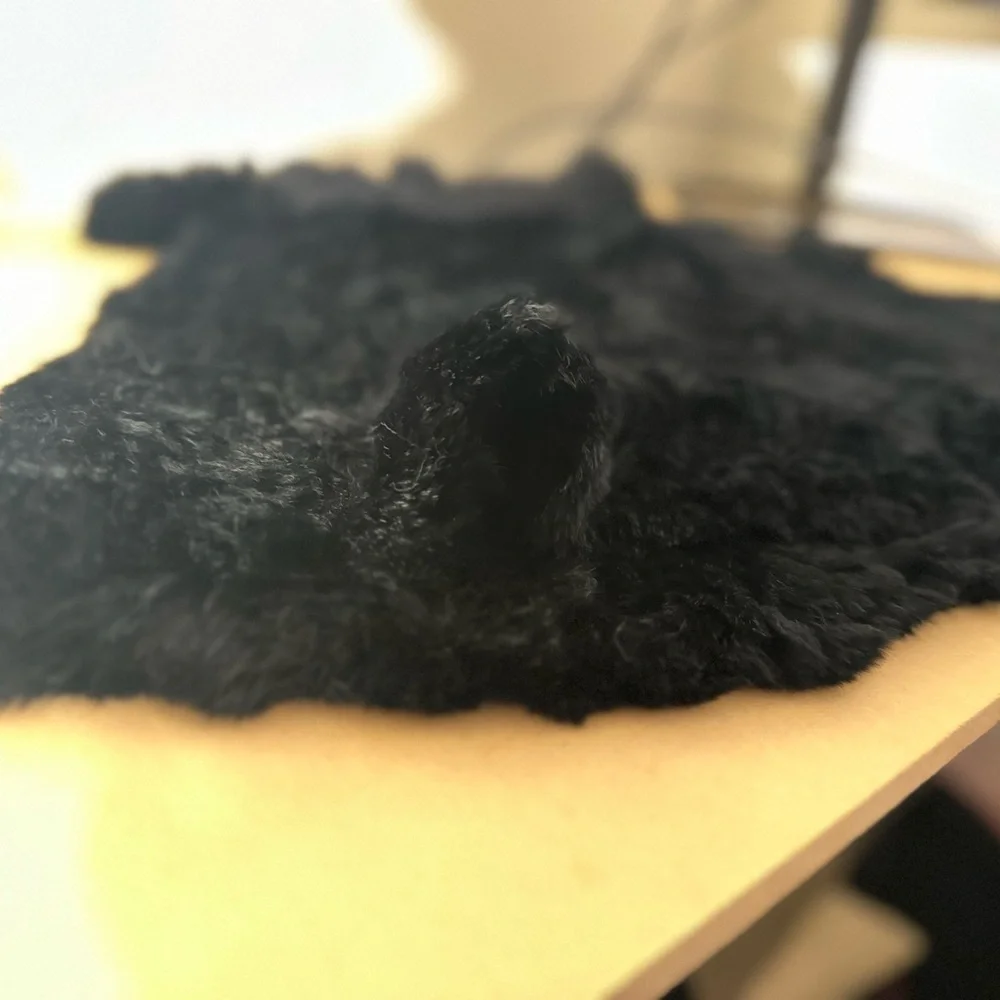 Bloomingdale’s‎ black rabbit fur capelet - Picture 10 of 10